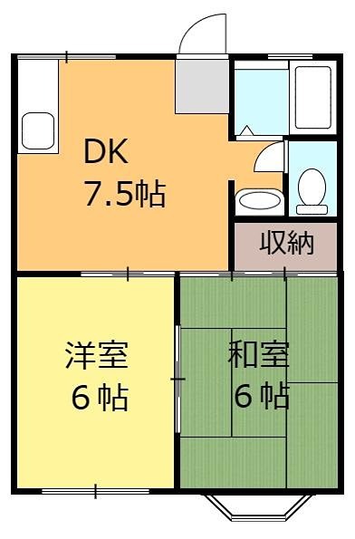 レイパティオＣ 間取り