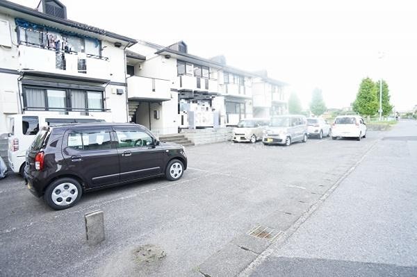 白山ハイツ5 駐車場