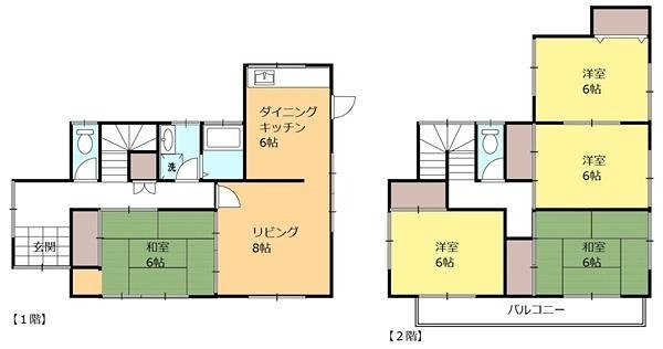 君津市君津台2-20-9宇山邸 間取り