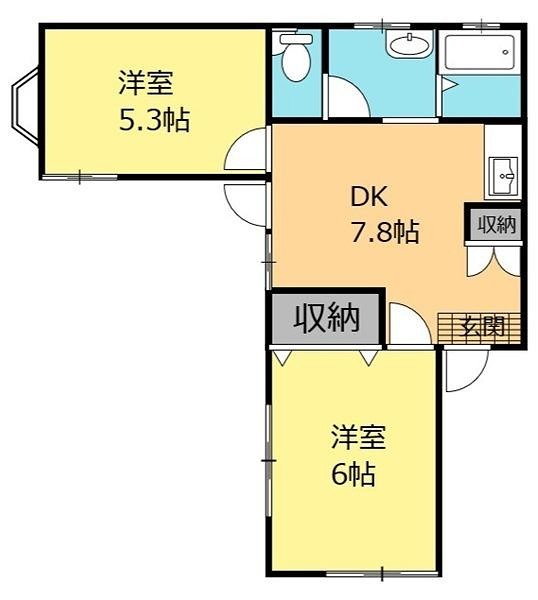 カーサ木更津清川 間取り