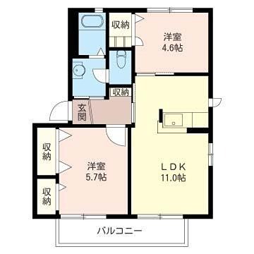 グランドール21 間取り