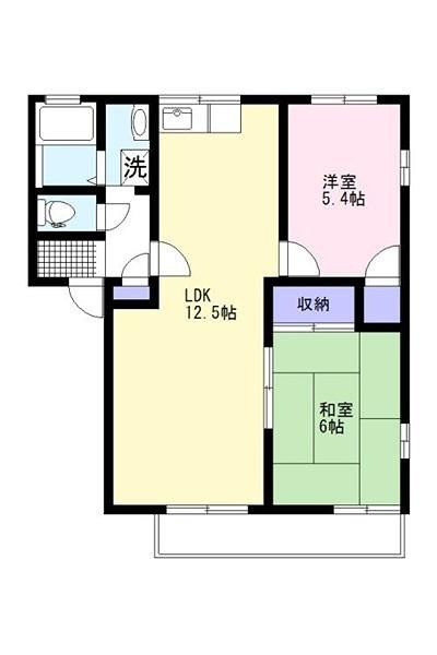 サニーハウス長浦B 間取り