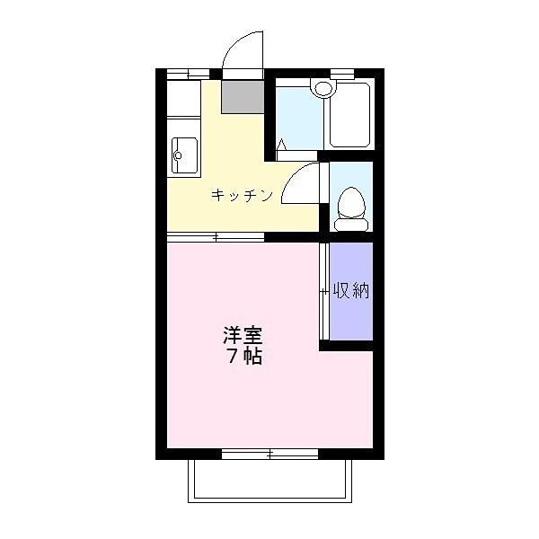 フレンド・パークⅠ 間取り