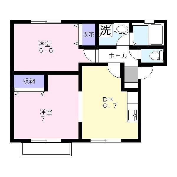サニーヒルズＡ棟 間取り