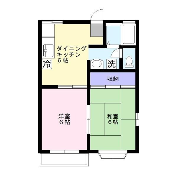 レイパティオＢ 間取り