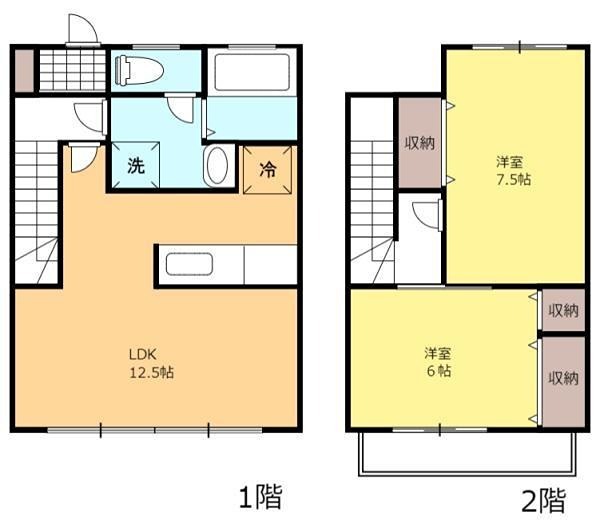 ヴィラ堂の前Ａ 間取り
