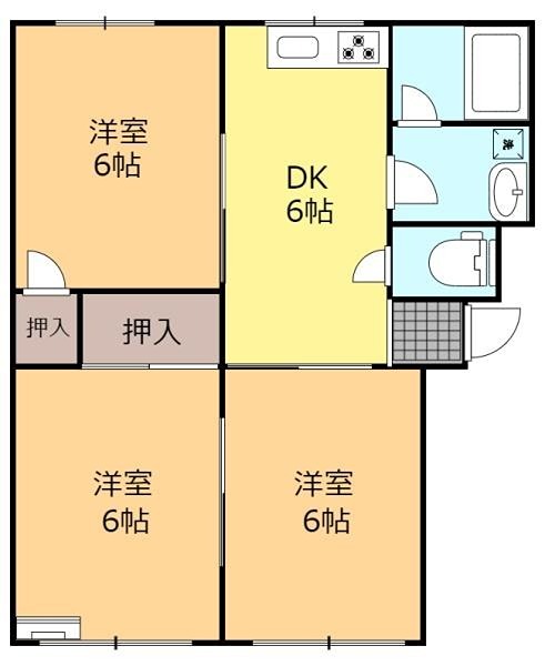 ハッピーコアロードＡ 間取り