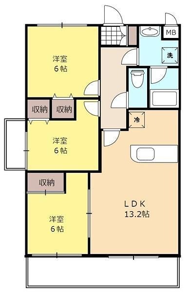 REⅡマンション 間取り