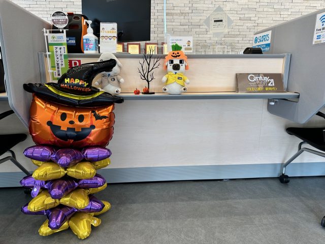 👻ハロウィン装飾はじめました🕯
